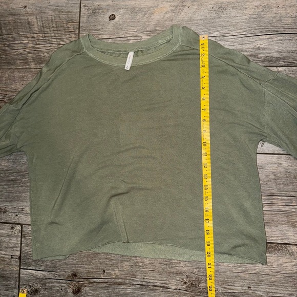 Z SUPPLY Women's Sage Green Relaxed Fit Long Sleeve Crewneck Top Size Small - Picture 8 of 9